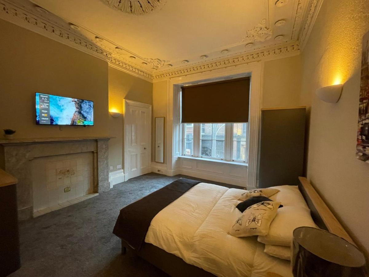 Traditional 5 Bedroom City Centre Apartment Glasgow Exteriör bild